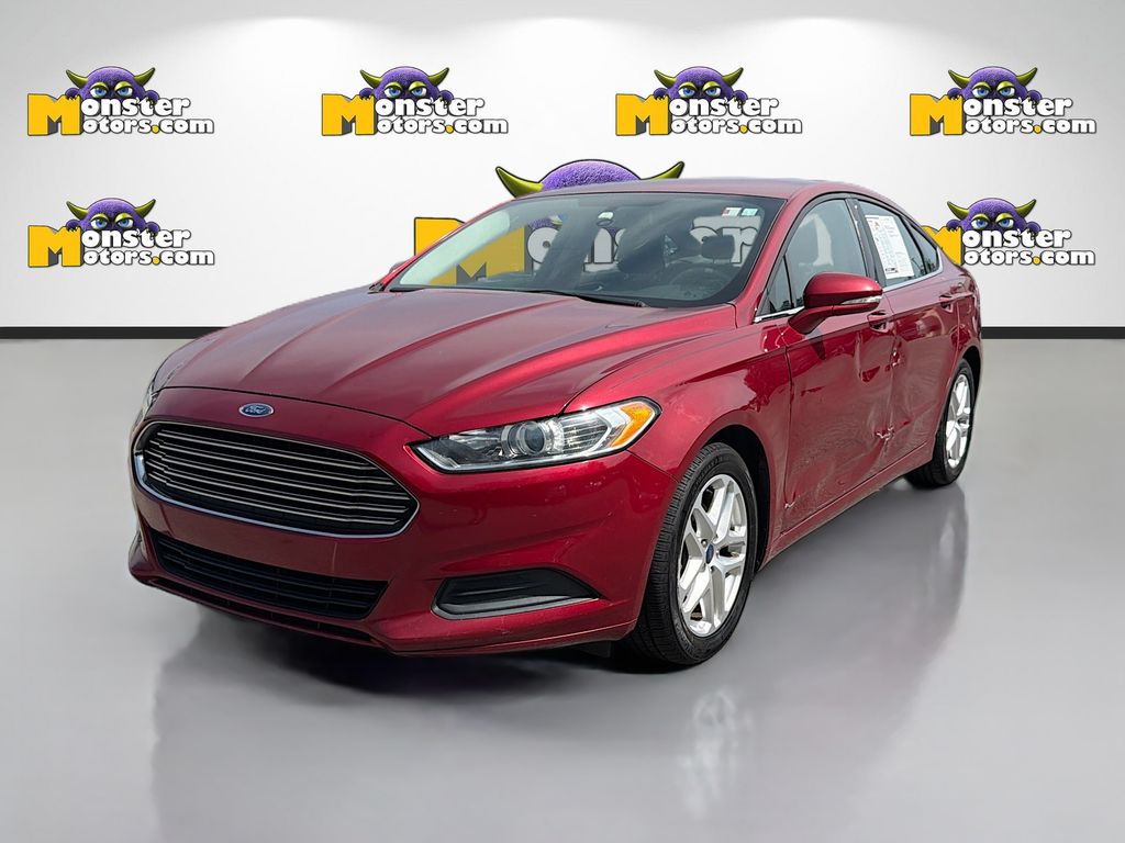 Ruby Red 2015 Ford Fusion Sedan Front-Wheel Drive 6-Speed Automatic