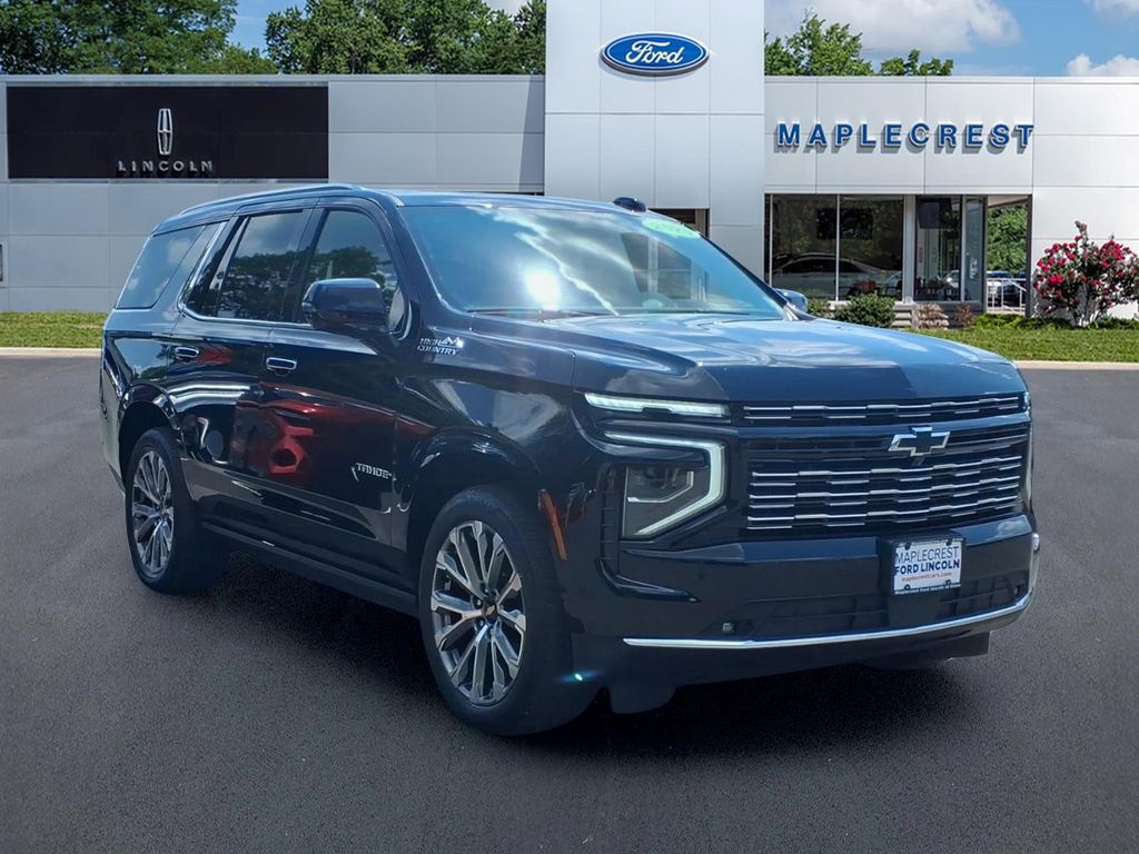 Black 2025 Chevrolet Tahoe SUV / Crossover Four-Wheel Drive