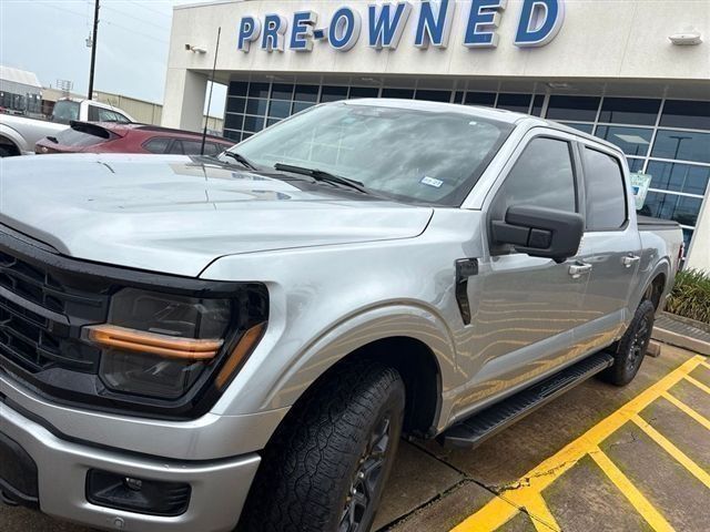 Iconic Silver Metallic 2025 Ford F-150 Pickup Truck Four-Wheel Drive Automatic