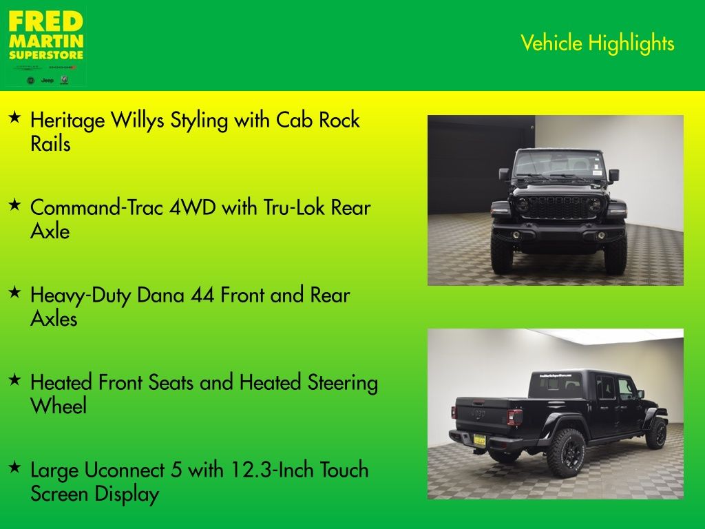 new 2026 Jeep Gladiator car, priced at $49,043