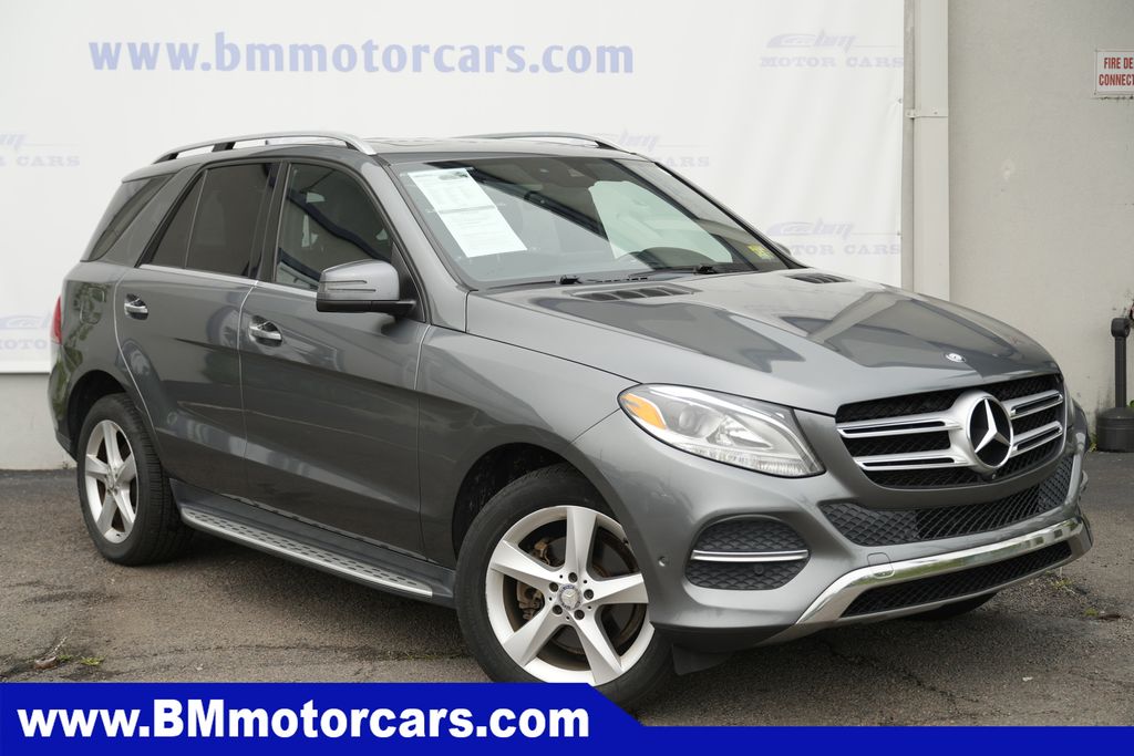 Gray 2017 Mercedes-Benz GLE SUV / Crossover All-Wheel Drive 7-Speed Automatic