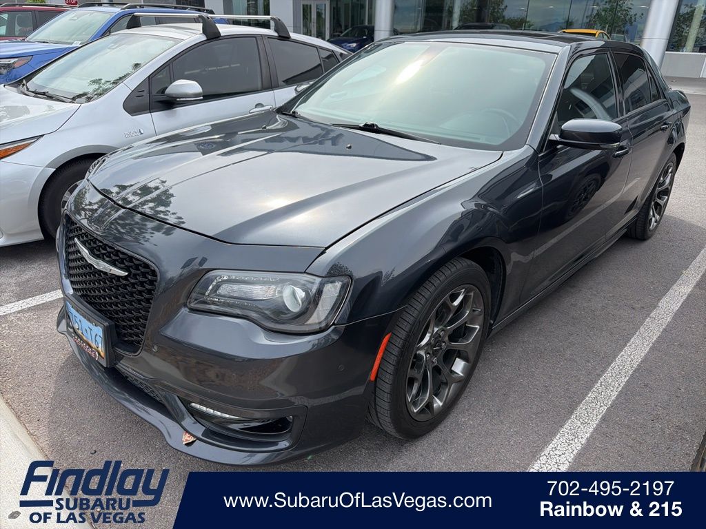 Gray (Maximum Steel Metallic Clearcoat) 2018 Chrysler 300 S RWD Sedan Rear-Wheel Drive 8-Speed Automatic