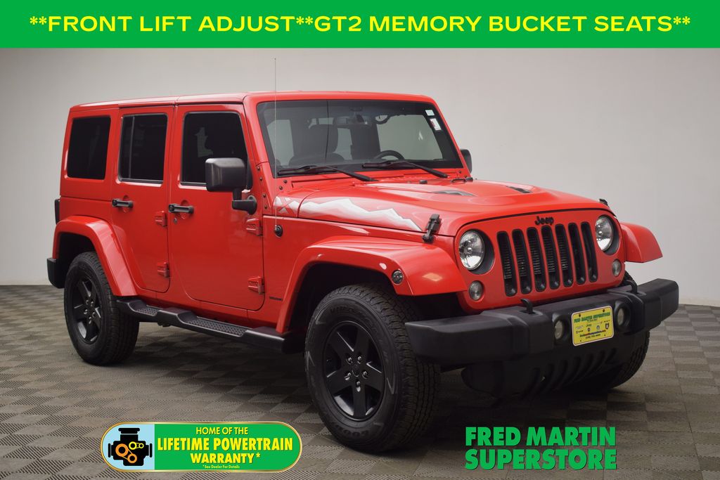 2015 Jeep Wrangler Unlimited Sahara 4WD