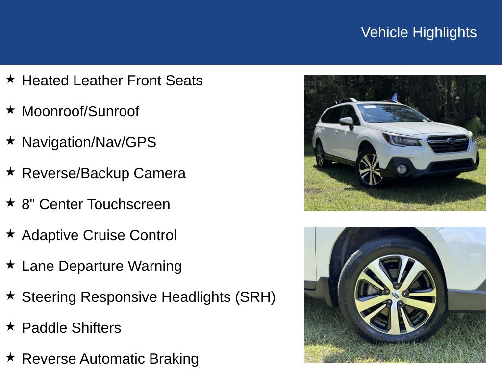 2018 Subaru Outback 2.5i Limited