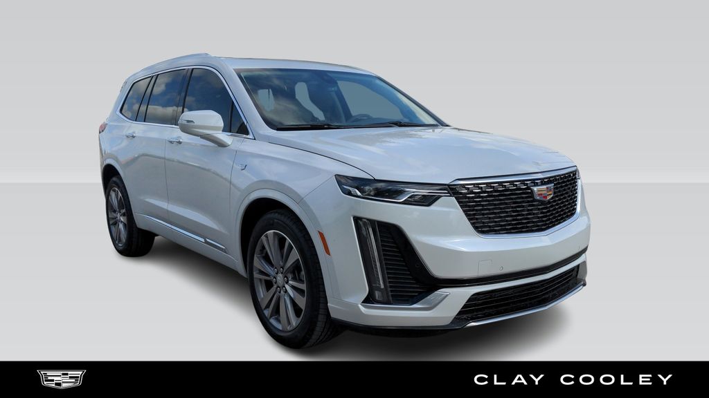 Crystal White Tricoat 2025 Cadillac XT6 Sport AWD SUV / Crossover Four-Wheel Drive 9-Speed Automatic