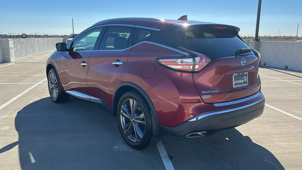 2017 Nissan Murano Platinum Red at Legacy Ford