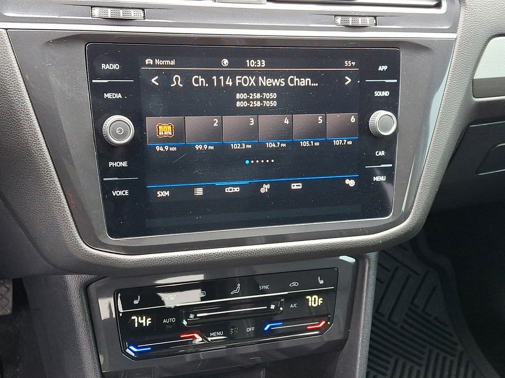 2022 Volkswagen Tiguan 2.0T SE Black at Sutliff Volkswagen