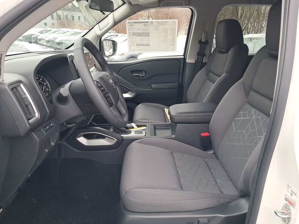 2026 Nissan Frontier SV White at John Sisson Motors