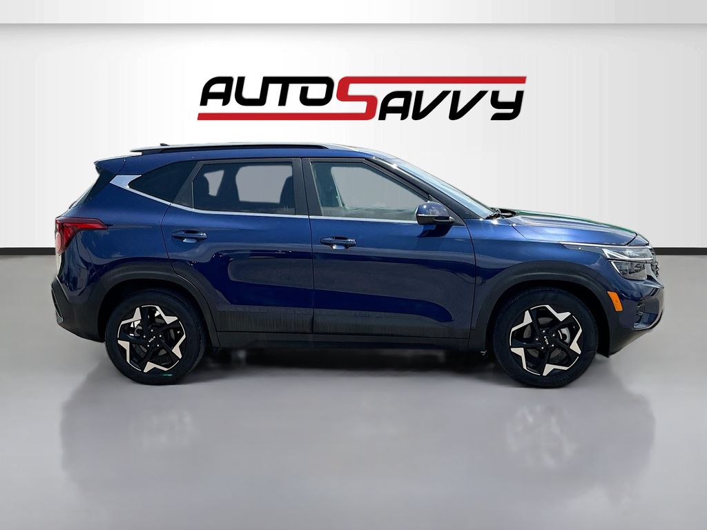 2024 Kia Seltos EX Blue at Joe Myers Mazda Kia