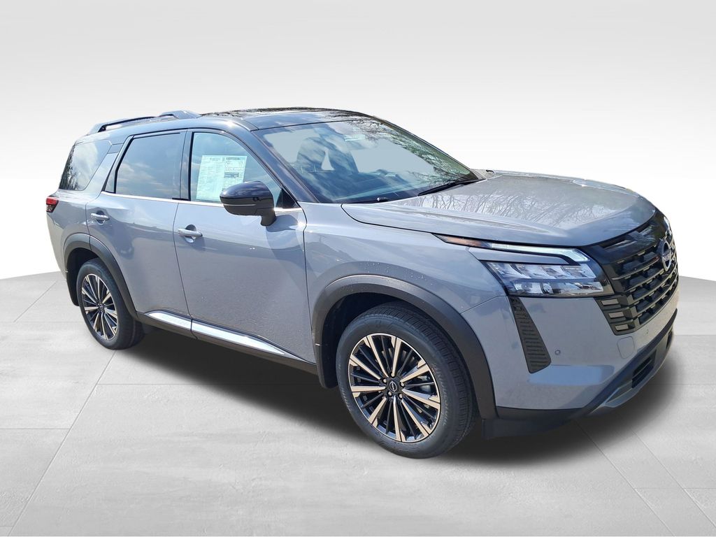 2026 Nissan Pathfinder Platinum Gray at John Sisson Motors