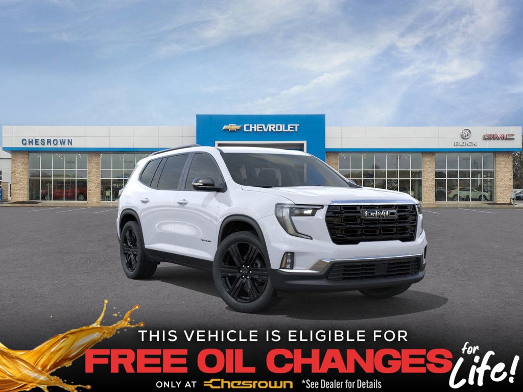 Summit White 2026 GMC Acadia Elevation FWD SUV / Crossover Front-Wheel Drive 8-Speed Automatic