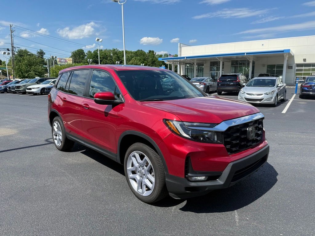 Radiant Red Metallic II 2024 Honda Passport EX-L AWD SUV / Crossover All-Wheel Drive 9-Speed Automatic