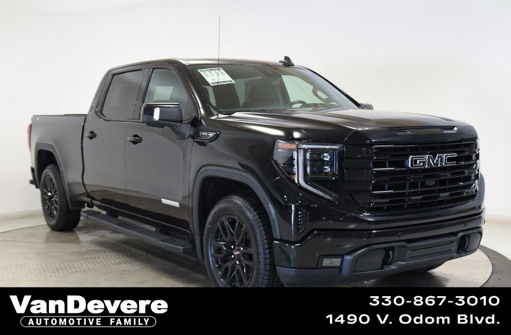 Onyx Black 2024 GMC Sierra 1500 Pickup Truck Four-Wheel Drive Automatic