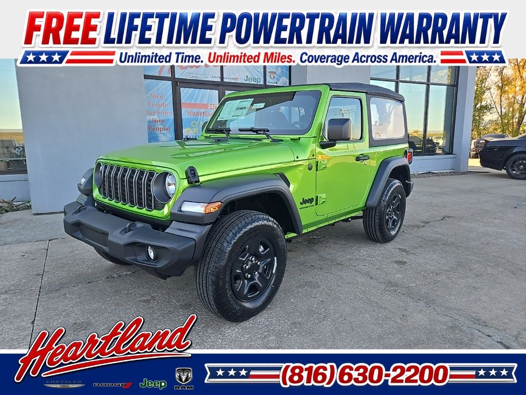 Mojito Clearcoat 2026 Jeep Wrangler SUV / Crossover Four-Wheel Drive 8-Speed Automatic