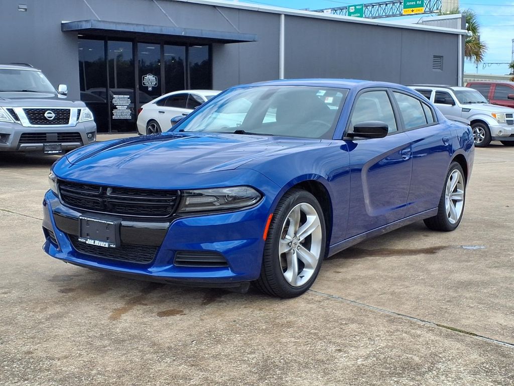 2018 Dodge Charger SXT Blue at Classic Elite Chevrolet Sugar Land