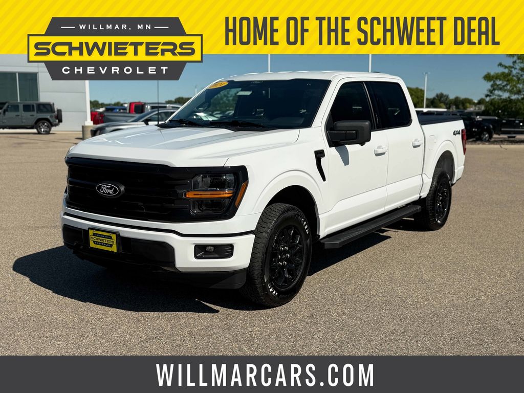 Oxford White 2024 Ford F-150 Pickup Truck Four-Wheel Drive Automatic