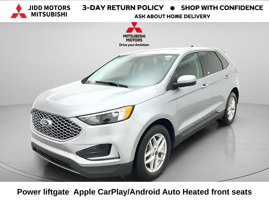 Silver Metallic 2024 Ford Edge SEL AWD SUV / Crossover All-Wheel Drive 8-Speed Automatic
