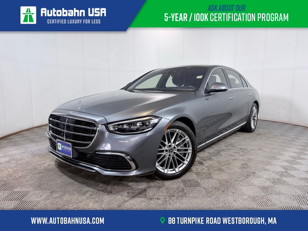 2022 Mercedes-Benz S-Class S 580 4MATIC AWD Sedan All-Wheel Drive 9-Speed Automatic