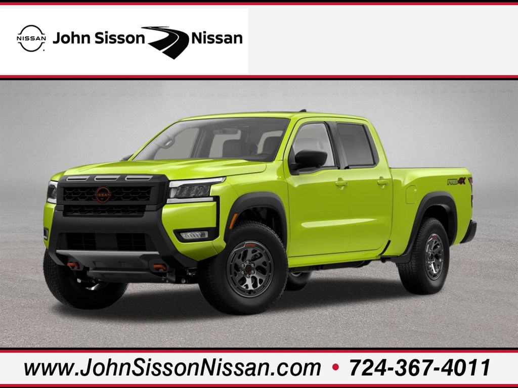 2026 Nissan Frontier PRO-4X Yellow at John Sisson Motors