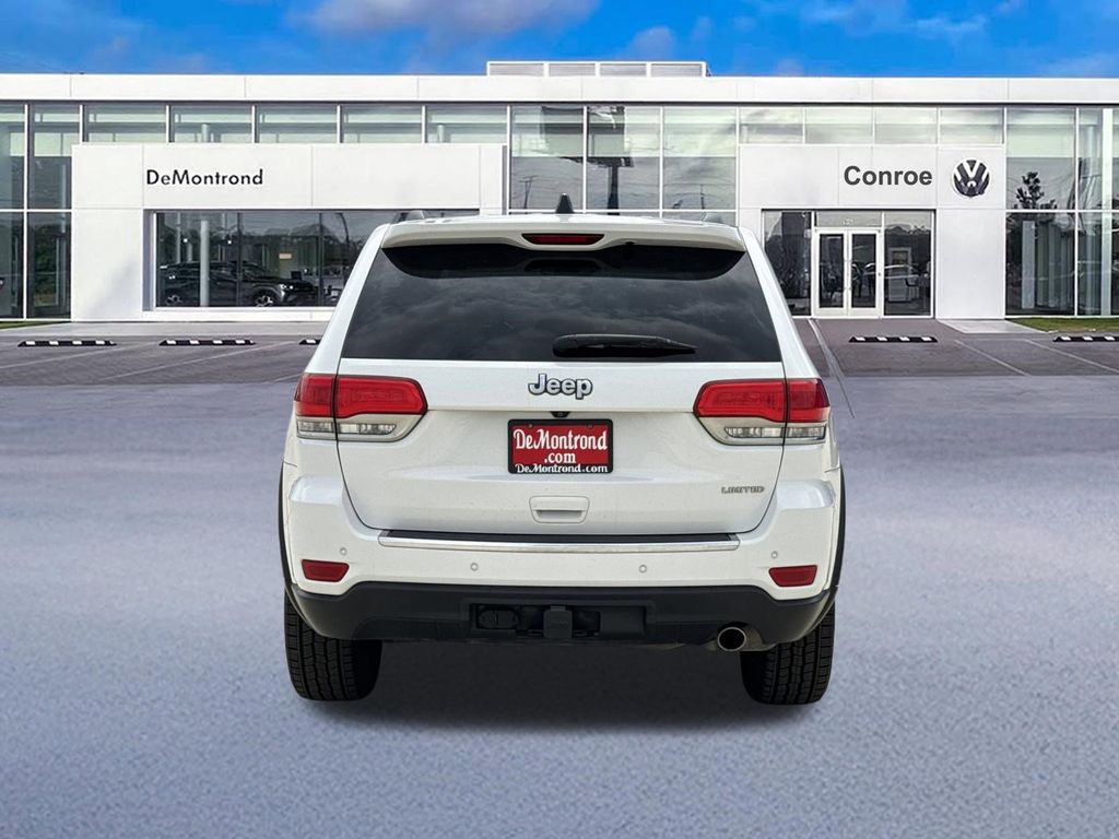 2015 Jeep Grand Cherokee Limited White at Mac Haik CDJR North Houston