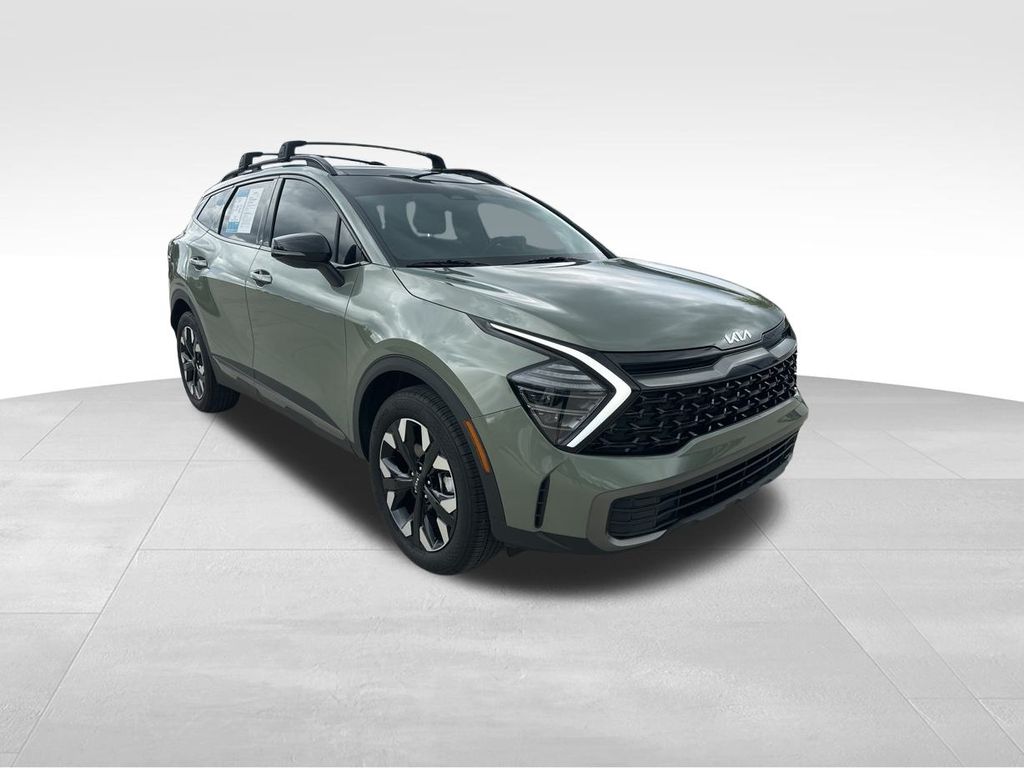 2024 Jungle Green Kia Sportage X-Line AWD SUV