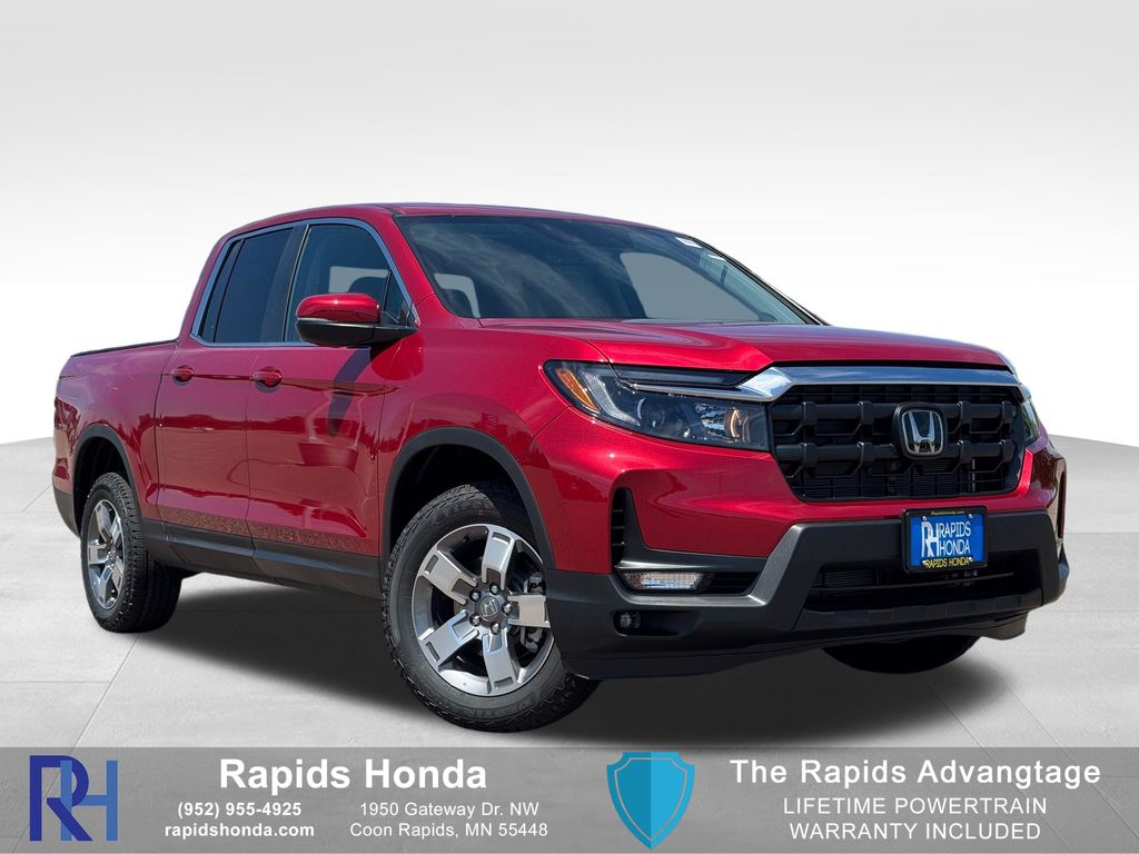 Radiant Red 2026 Honda Ridgeline Pickup Truck All-Wheel Drive 9-Speed Automatic