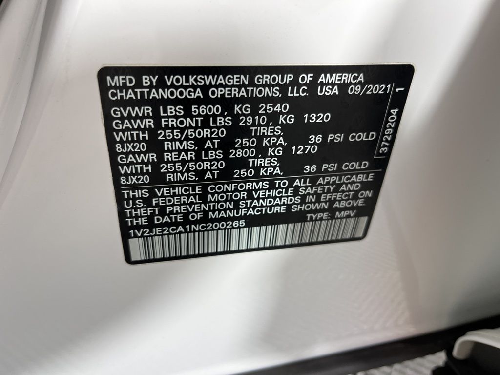 Thumbnail: 2022 Volkswagen Atlas - 24