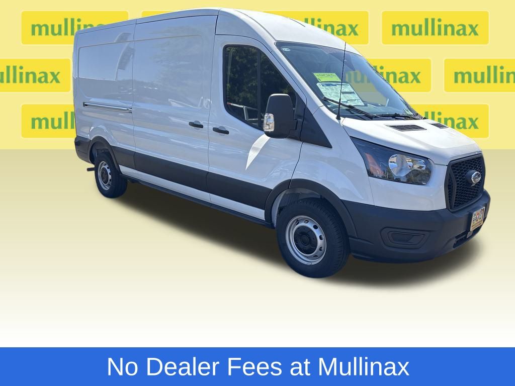 Yz Oxford White 2025 Ford Transit Cargo 150 Medium Roof LB RWD Van Rear-Wheel Drive