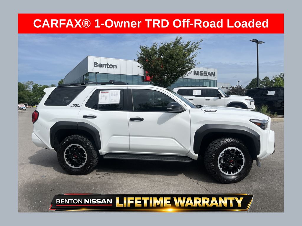 White 2025 Toyota 4Runner SUV / Crossover Four-Wheel Drive 8-Speed Automatic