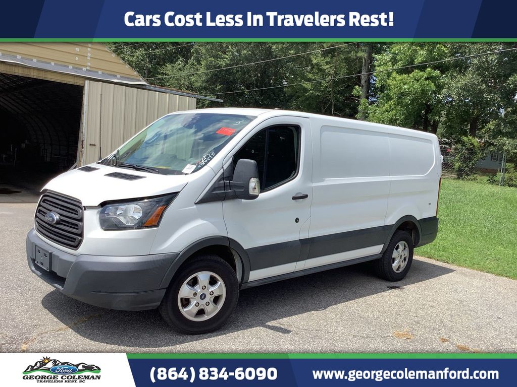Oxford White 2018 Ford Transit Cargo Van Rear-Wheel Drive 6-Speed Automatic Overdrive