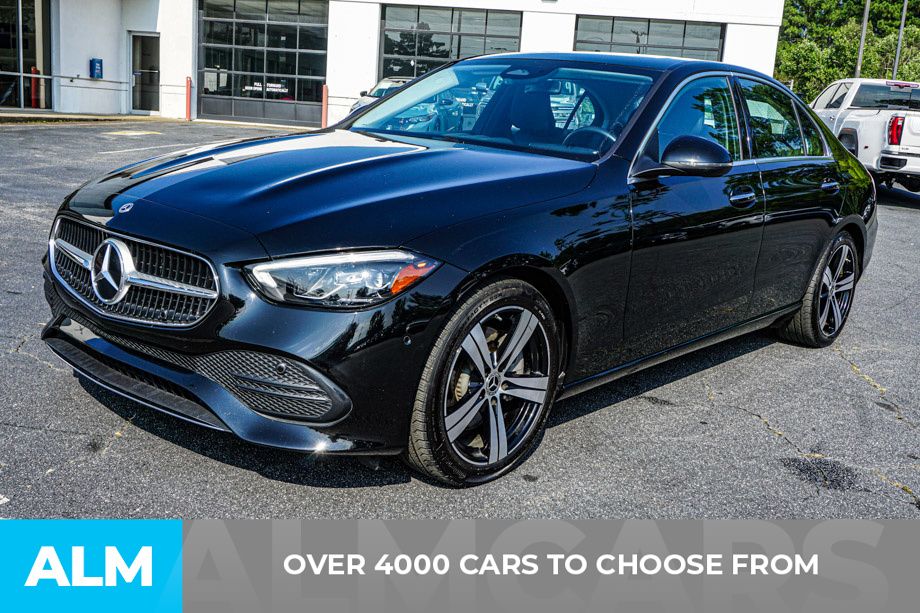 Used 2025 Black Mercedes-Benz C 300 image 2