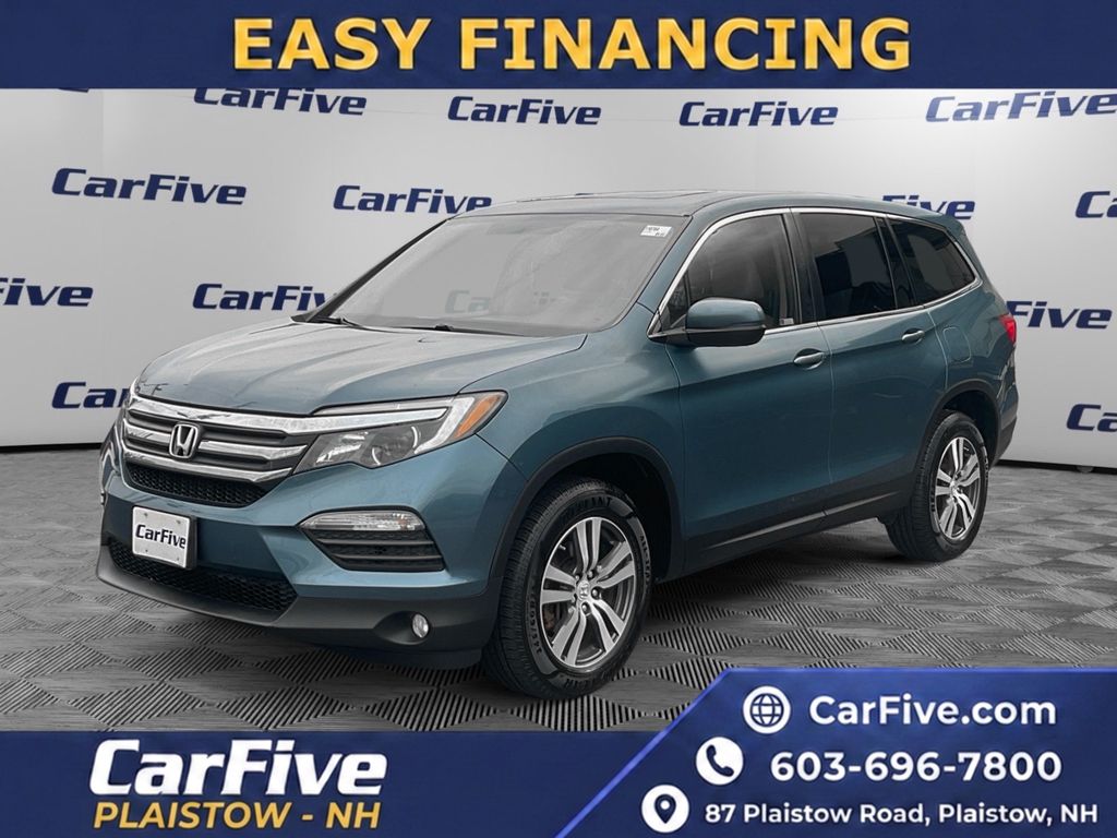 Blue 2018 Honda Pilot SUV / Crossover All-Wheel Drive 6-Speed Automatic