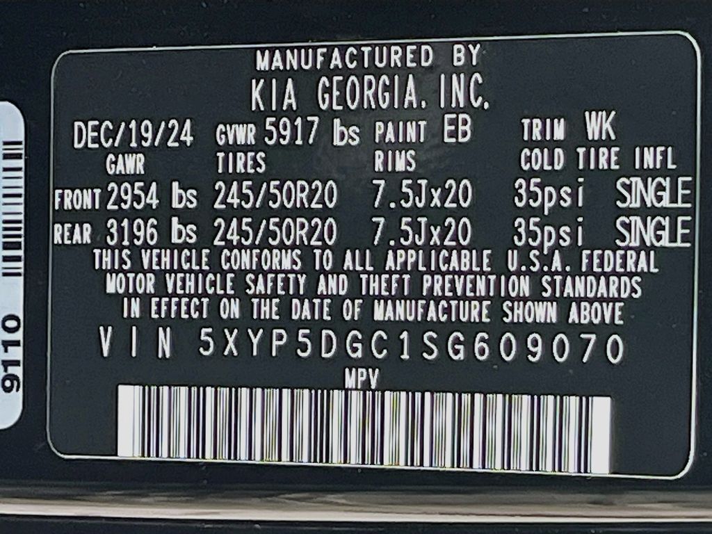 Used 2025 Black Kia SX-Prestige X-Line image 35