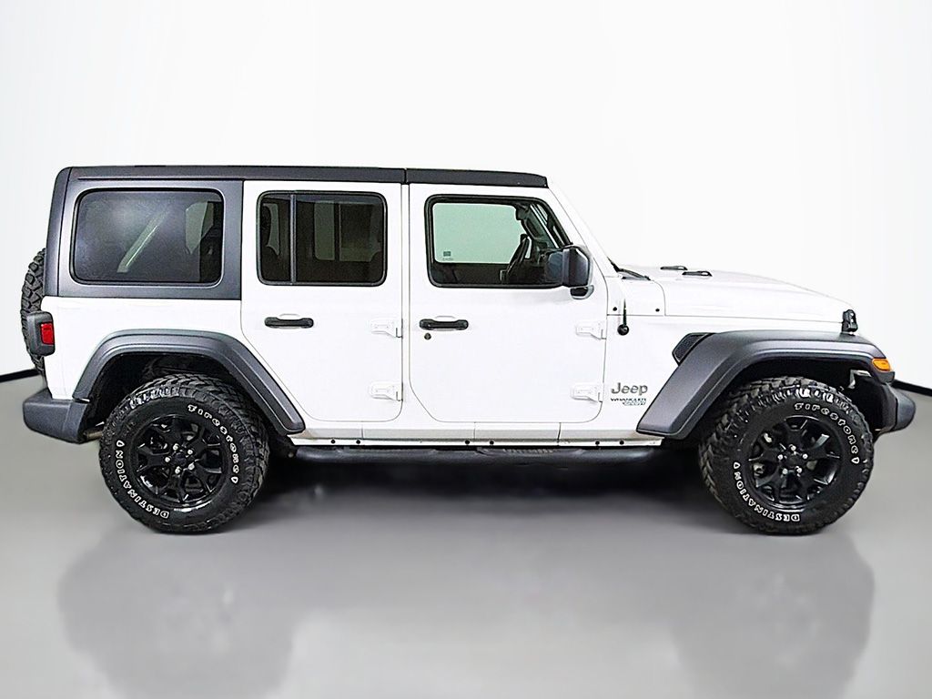Used 2019 White Jeep Unlimited Sport S image 13