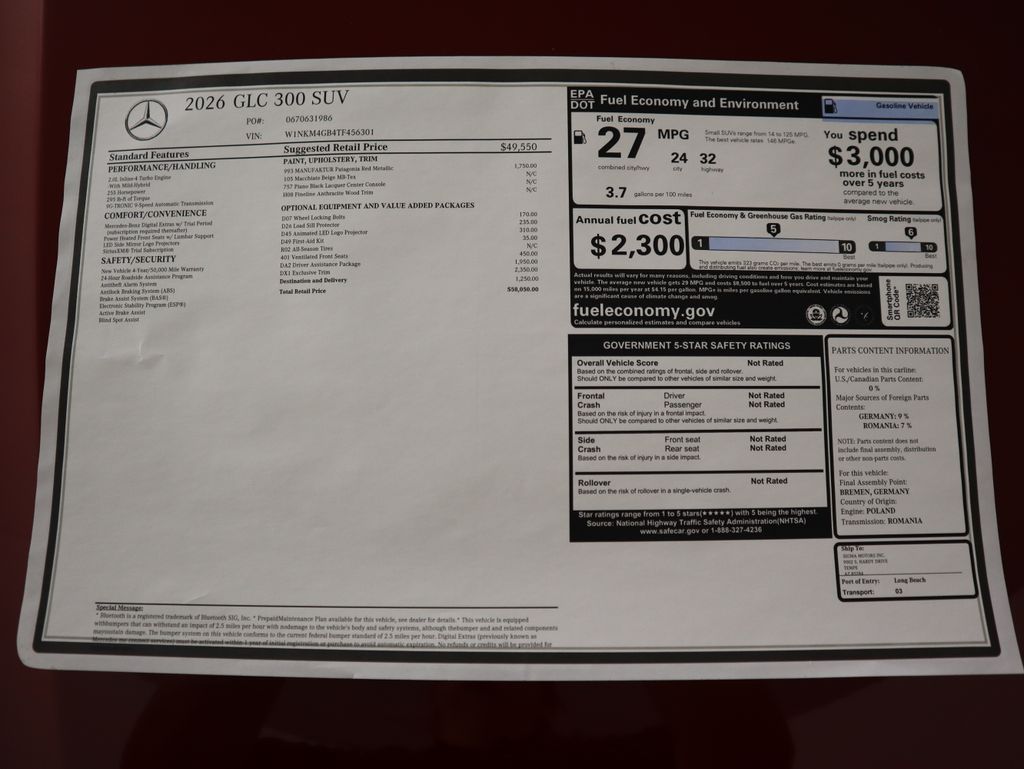 Thumbnail: 2026 Mercedes-Benz GLC - 9