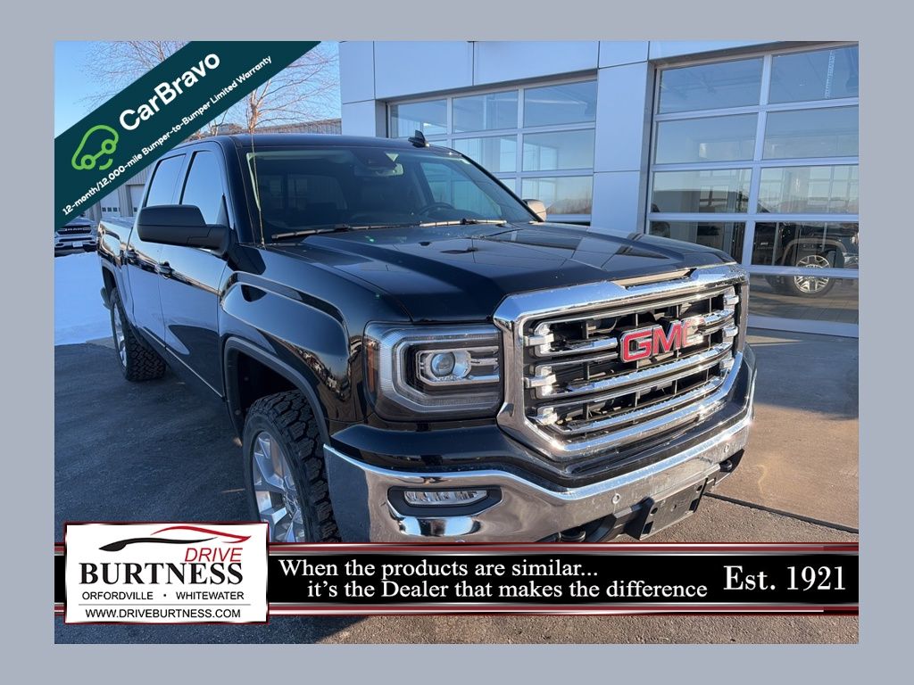 2018 GMC Sierra 1500 SLT Crew Cab 4WD