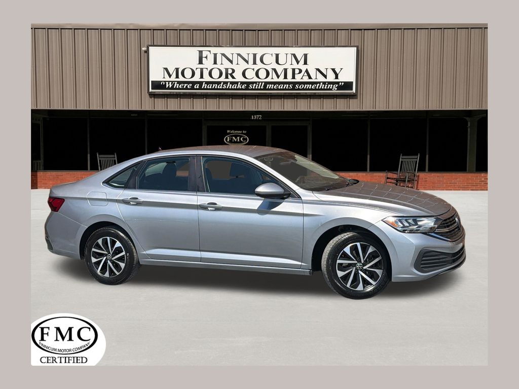 Pyrite Silver Metallic 2024 Volkswagen Jetta S FWD Sedan Front-Wheel Drive 8-Speed Automatic