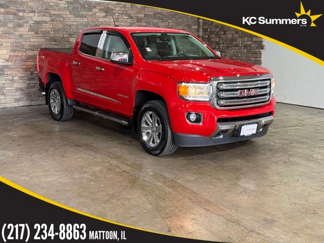 Cardinal Red 2020 GMC Canyon Pickup Truck Four-Wheel Drive 8-Speed Automatic