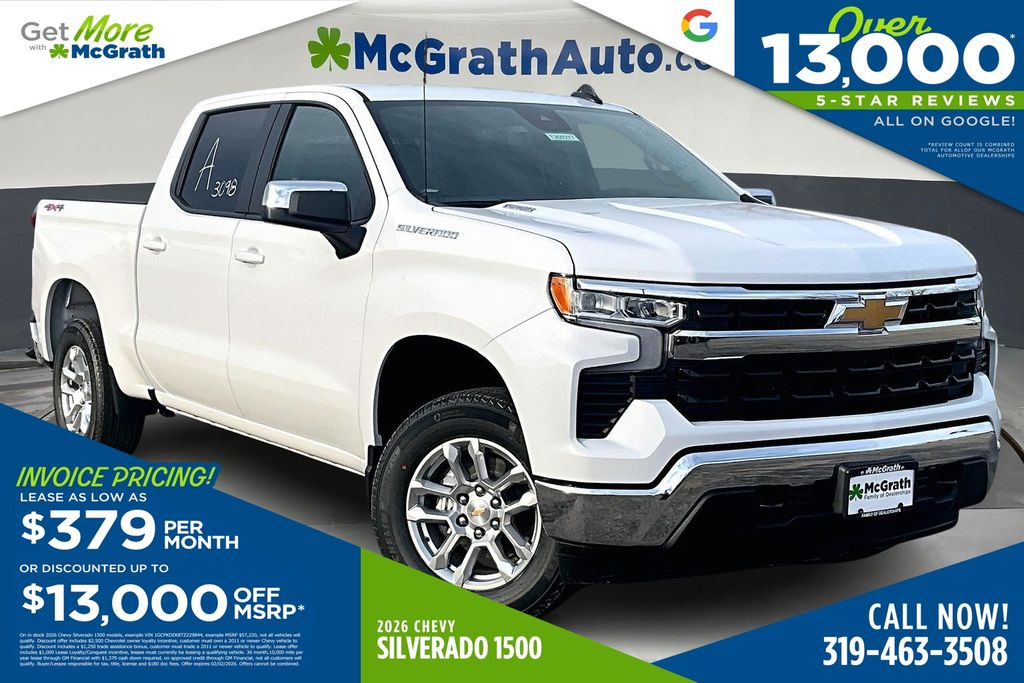 2026 Chevrolet Silverado 1500 LT Crew Cab 4WD