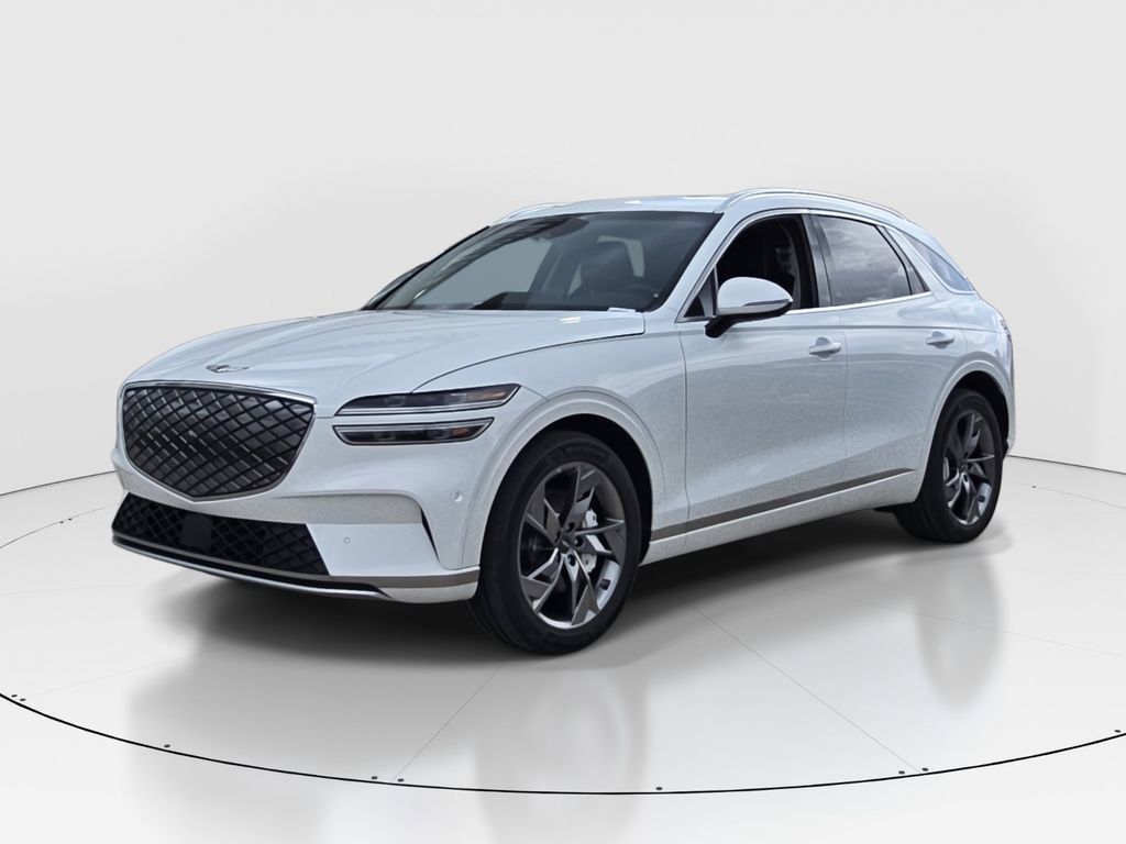 Uyuni White 2025 Genesis GV70 Electrified Advanced AWD SUV / Crossover All-Wheel Drive 1-Speed Automatic