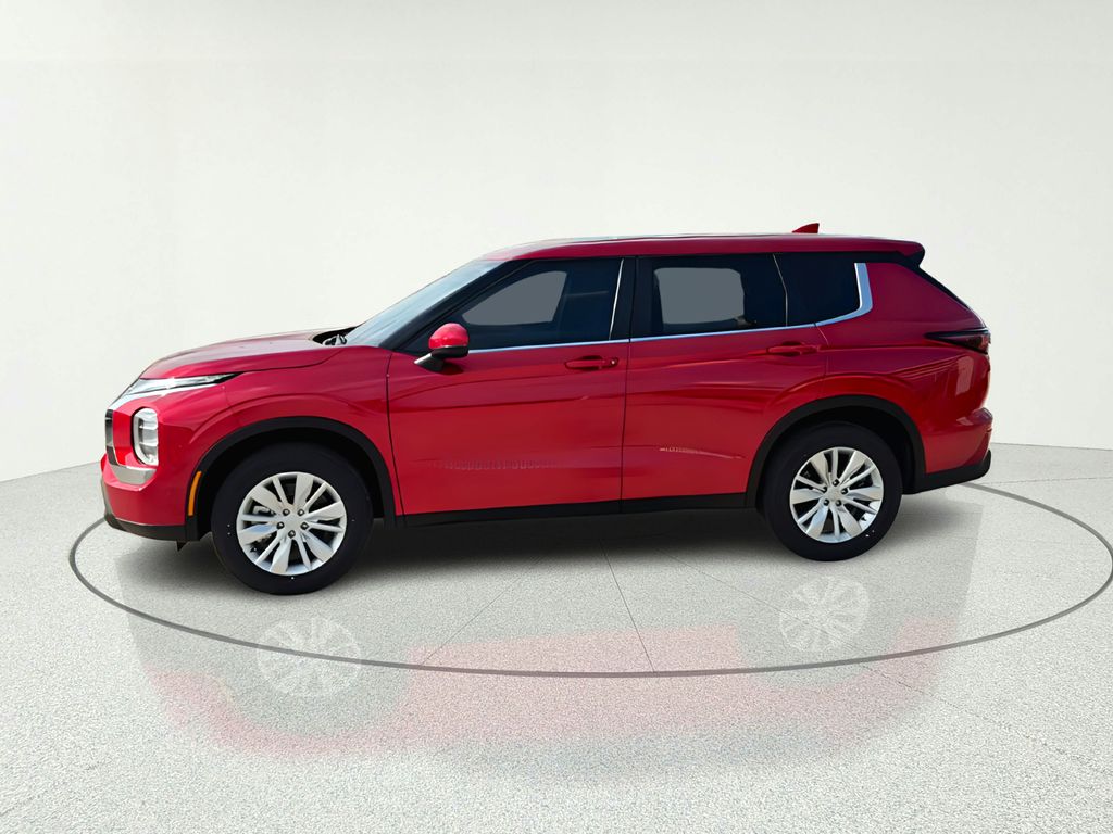 2026 Mitsubishi Outlander ES Red at North Houston Mitsubishi