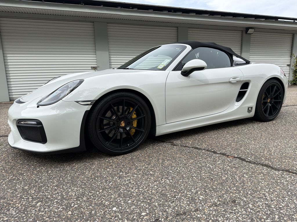  2016 Porsche Boxster Spyder RWD   