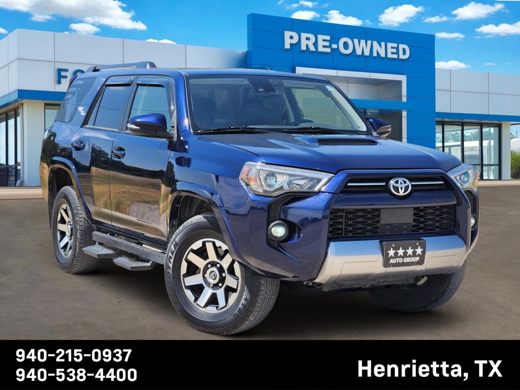 Nautical Blue Metallic 2022 Toyota 4Runner SUV / Crossover Four-Wheel Drive 5-Speed Automatic