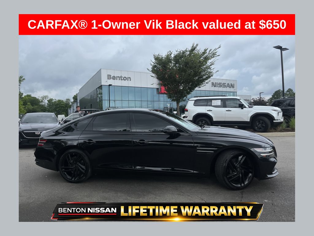 Vik Black 2026 Genesis G80 3.5T Prestige Black AWD Sedan All-Wheel Drive 8-Speed Automatic