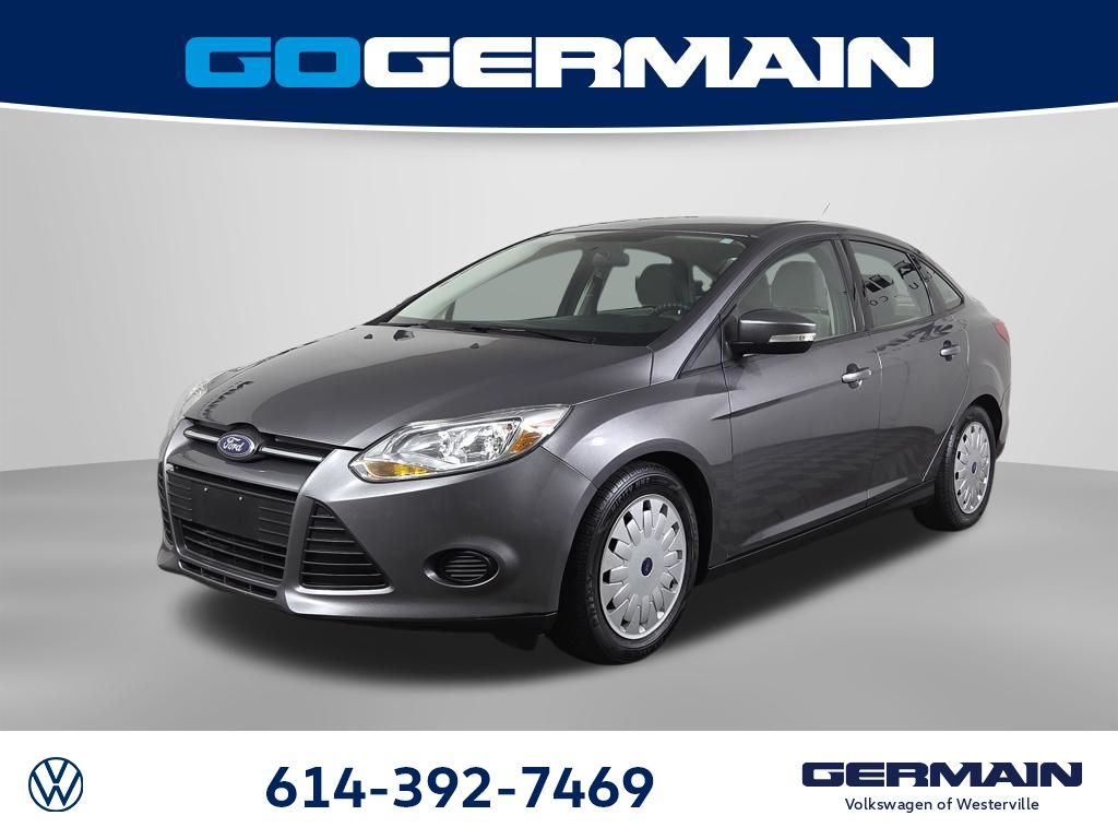 Sterling Gray Metallic 2014 Ford Focus Sedan Front-Wheel Drive 6-Speed Automatic