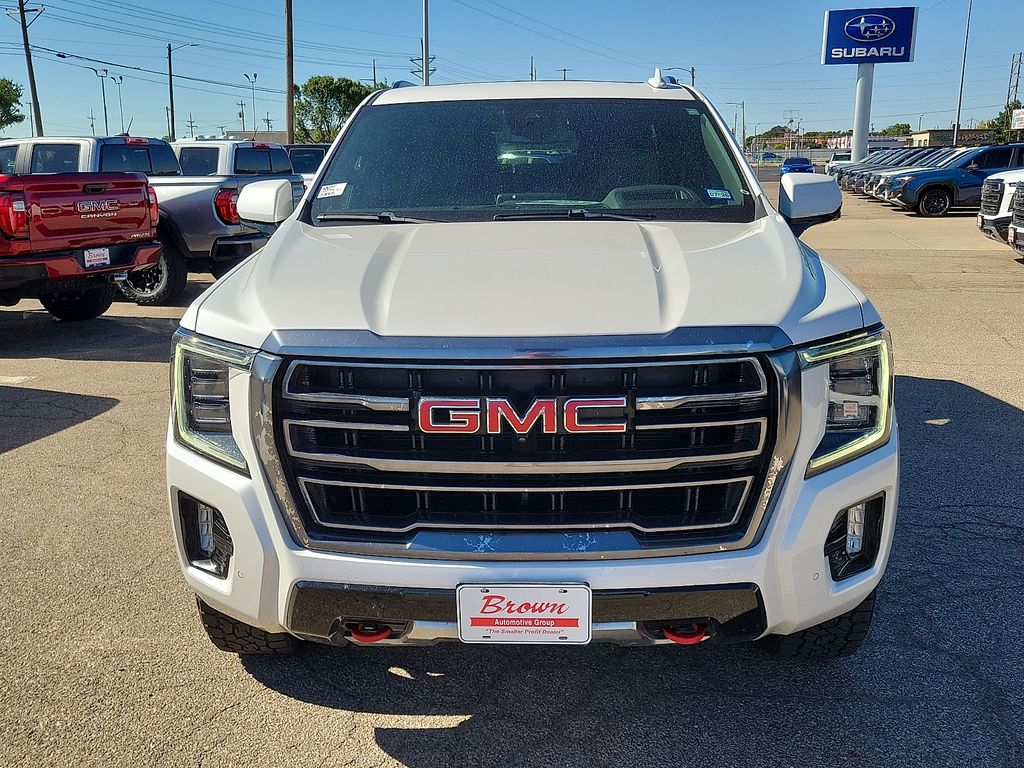 2023 GMC Yukon AT4 White at Brown Buick GMC