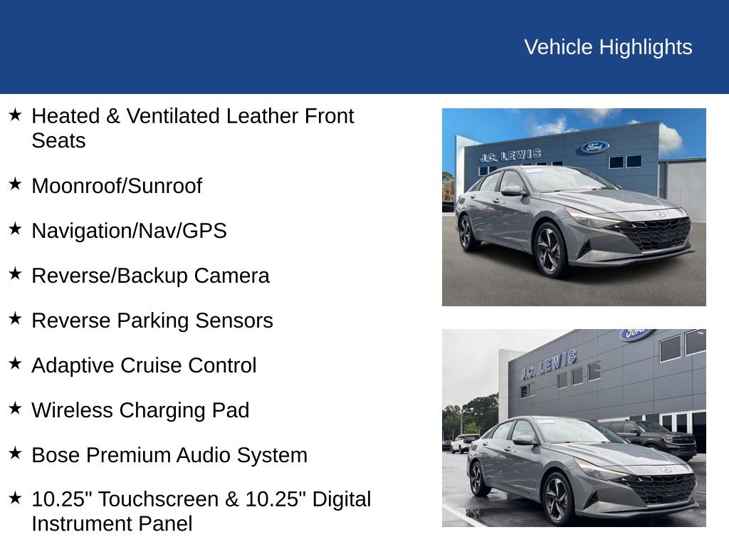 2023 Hyundai Elantra Hybrid Limited