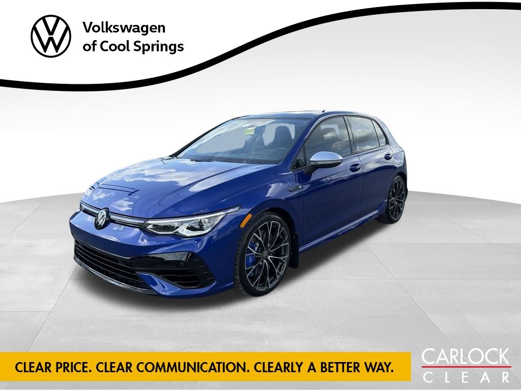 Lapiz Blue Metallic 2024 Volkswagen Golf R Hatchback All-Wheel Drive 7-Speed Dual Clutch