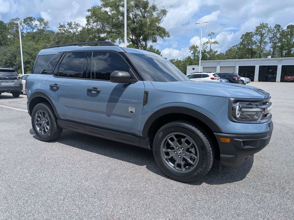 Blue (Azure Gray Metallic) 2024 Ford Bronco Sport SUV / Crossover All-Wheel Drive 8-Speed Automatic