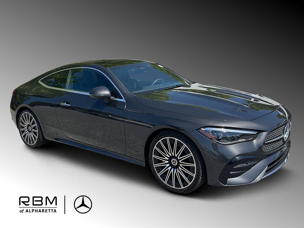 Gray 2025 Mercedes-Benz CLE 300 4MATIC Coupe All-Wheel Drive 9-Speed Automatic